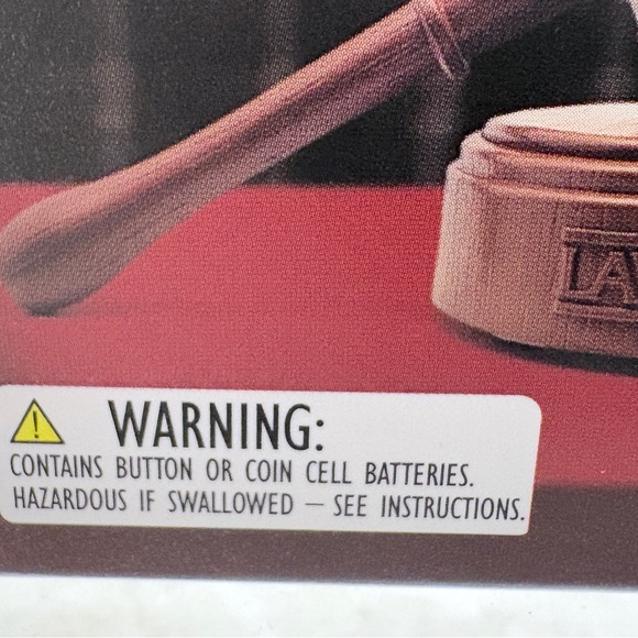 Law & Order Mini Gavel Set with Sound - Picture 3 of 12